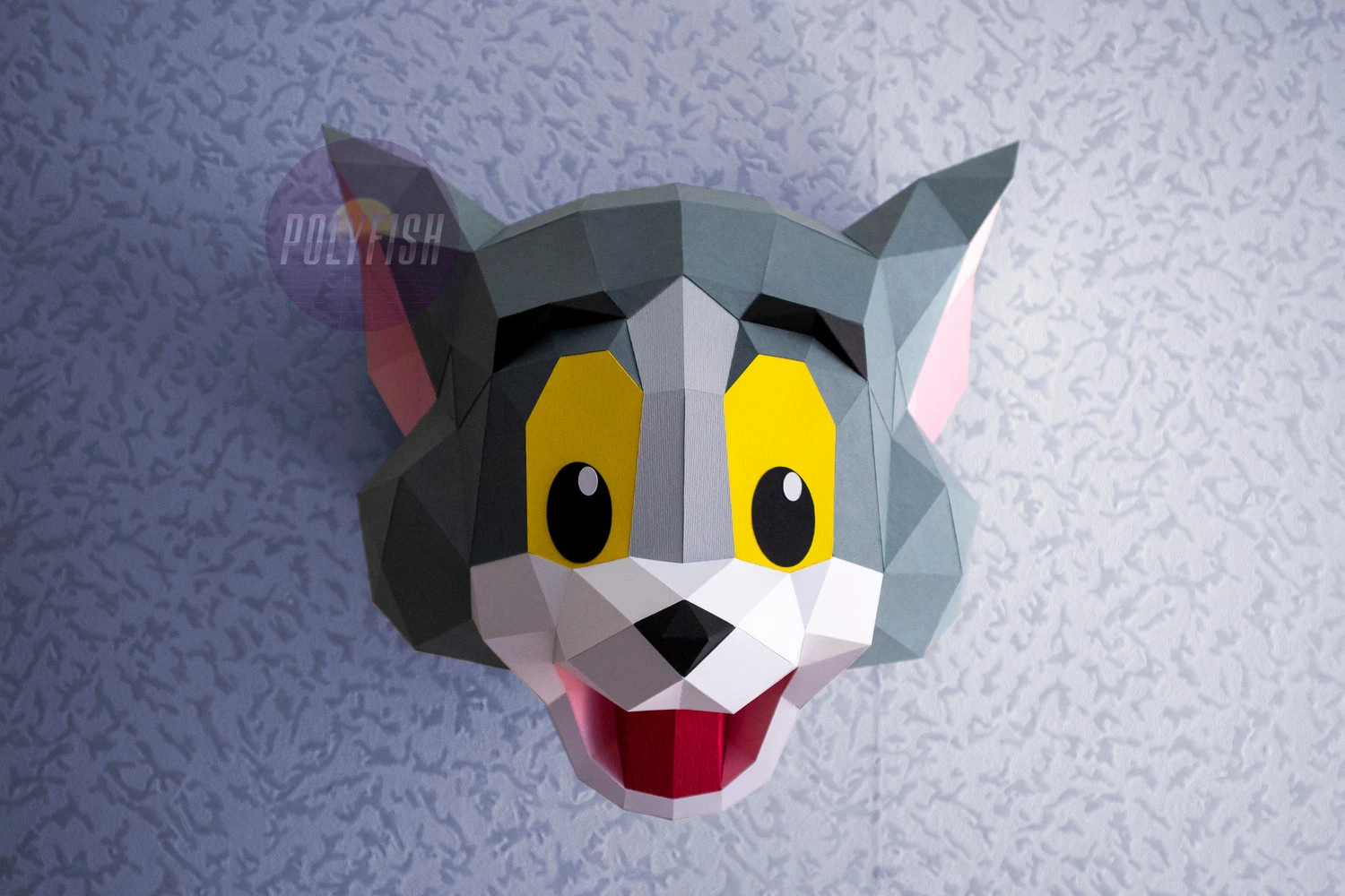 Tom And Jerry Pdf Template Low Poly Paper Sculpture Diy Pepakura