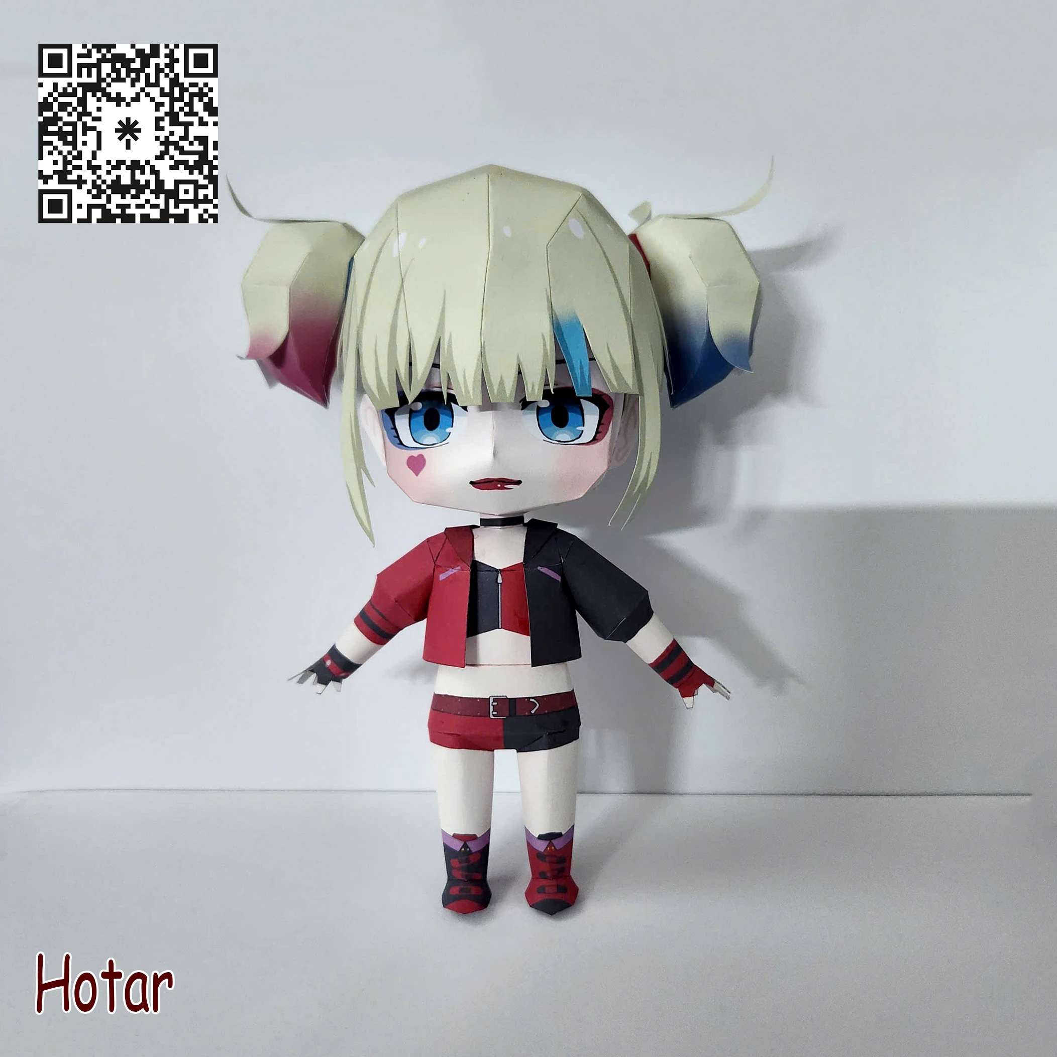 [Suicide Squad Isekai] Harley Quinn chibi papercraft