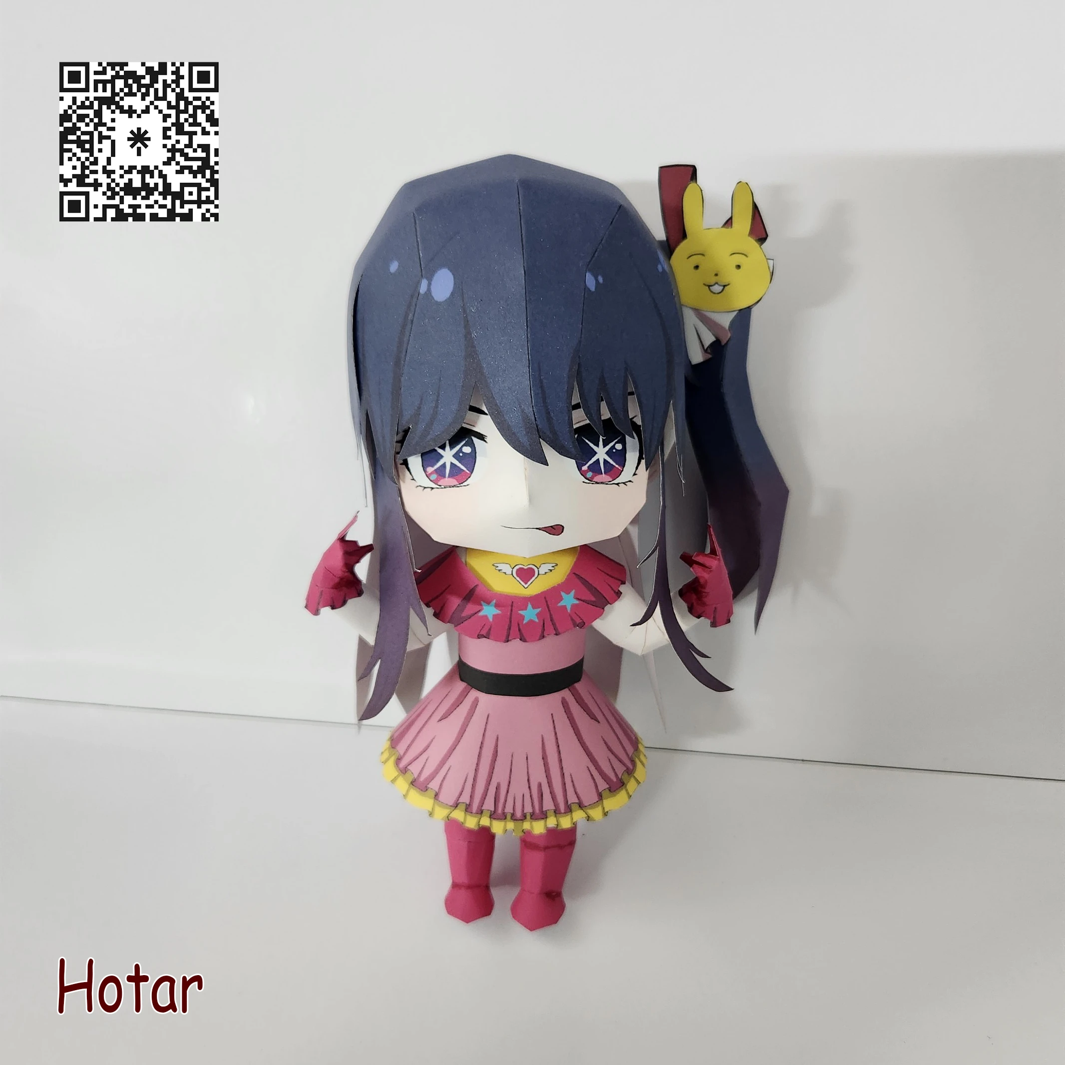 [Oshi no Ko] Hoshino Ai chibi papercraft