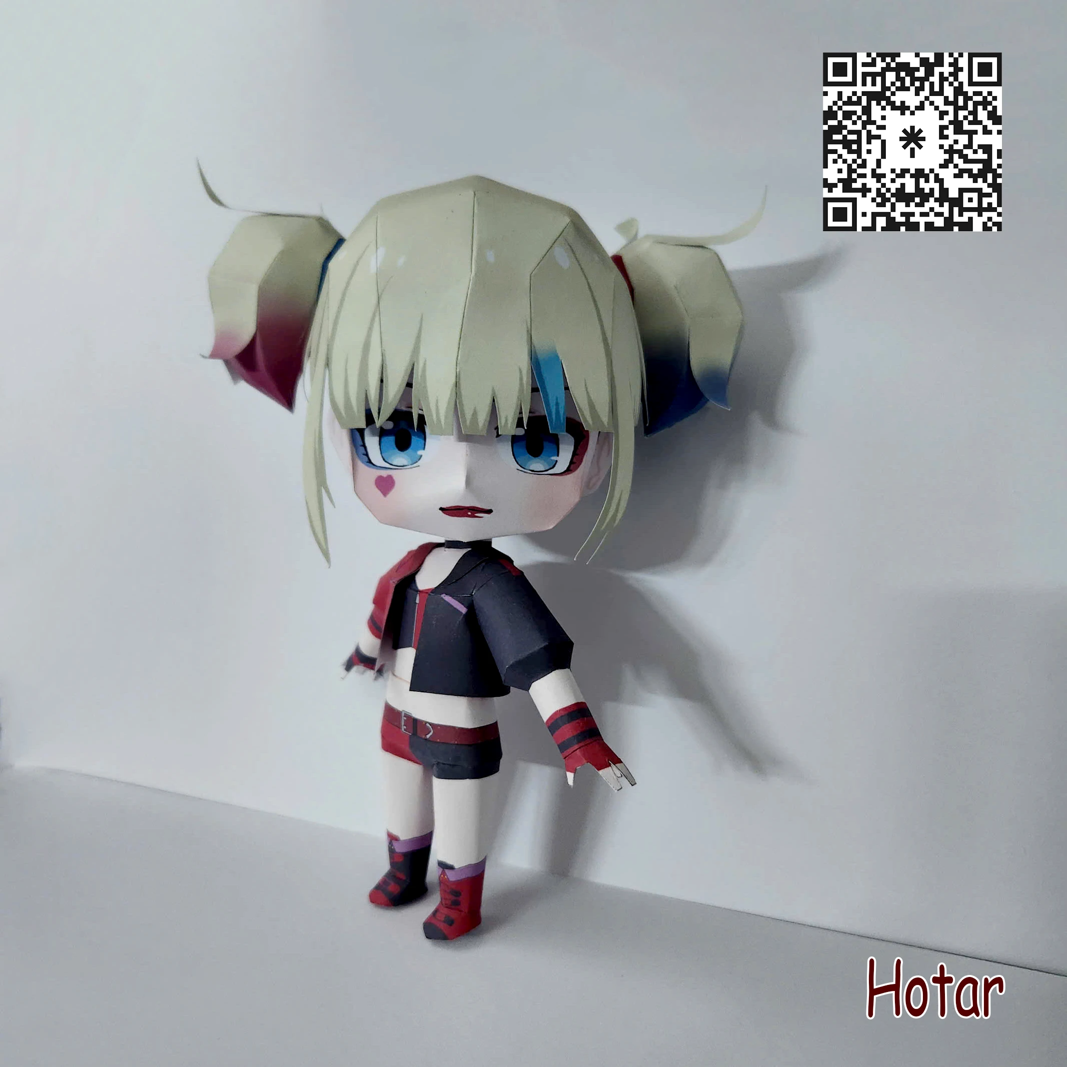 [Suicide Squad Isekai] Harley Quinn chibi papercraft