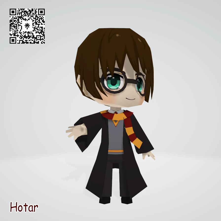 [Harry Potter] Harry Potter Chibi Papercraft