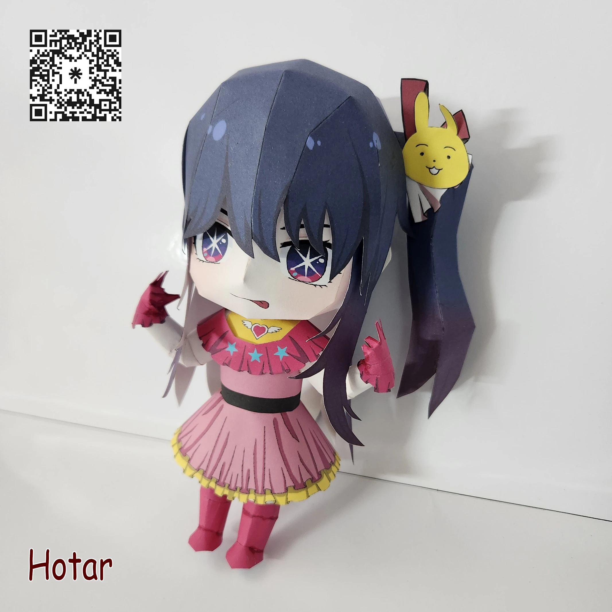 [Oshi no Ko] Hoshino Ai chibi papercraft