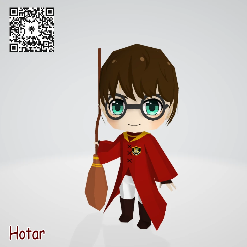 [Harry Potter] Harry Potter Chibi Papercraft