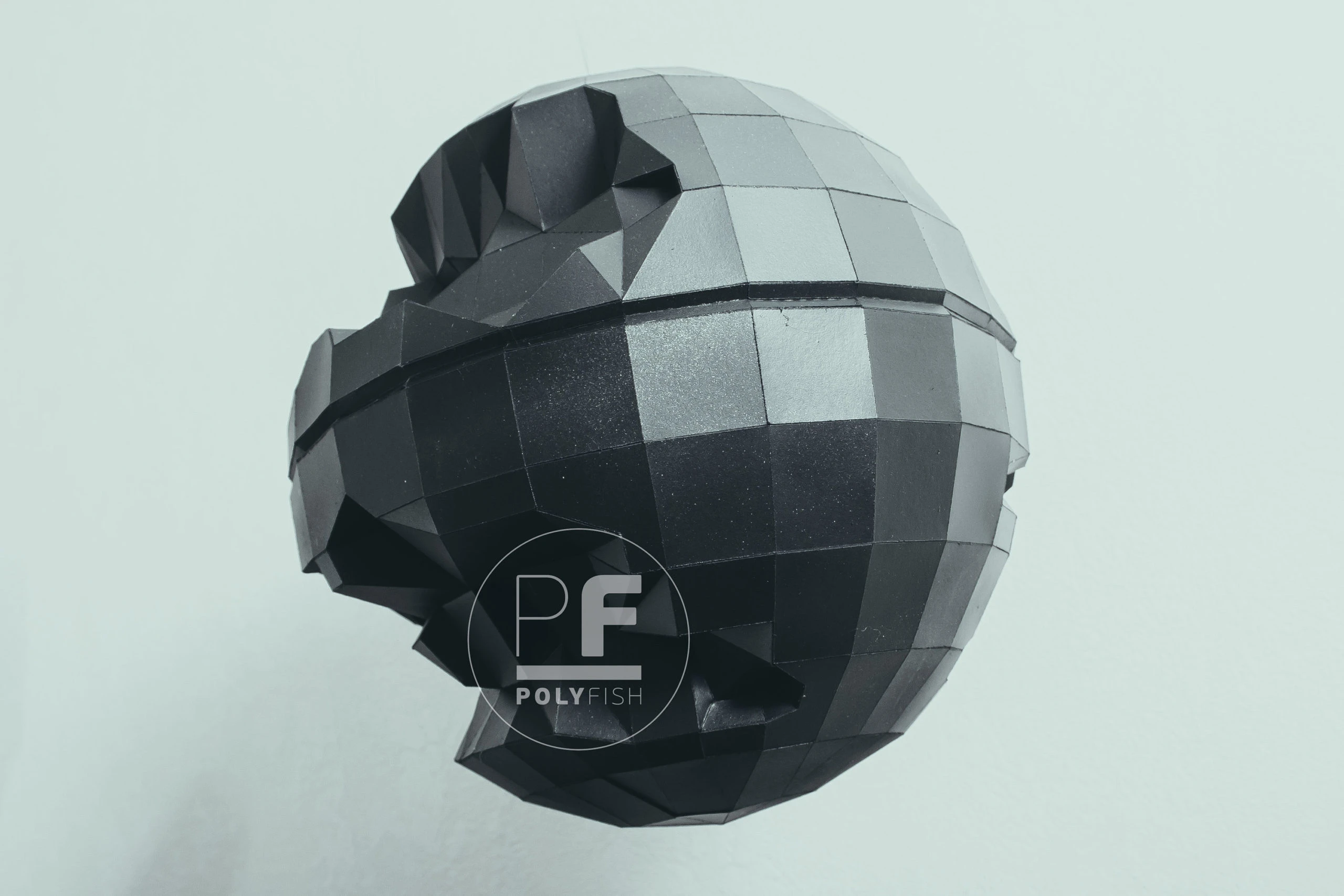 Death Star I and Death Star II, Star Wars  PDF Template, Low Poly, Paper Sculpture, DIY, Pepakura Pattern, Handmade, Papercraft, Lowpoly, Lowpoly Papercraft