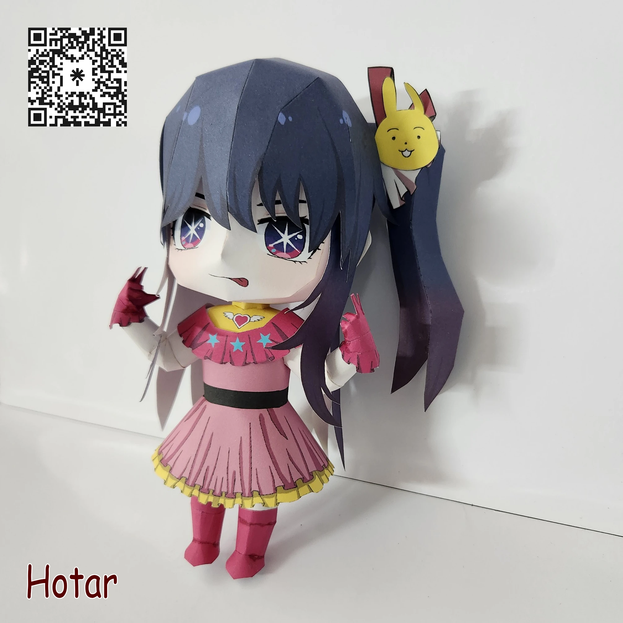 [Oshi no Ko] Hoshino Ai chibi papercraft