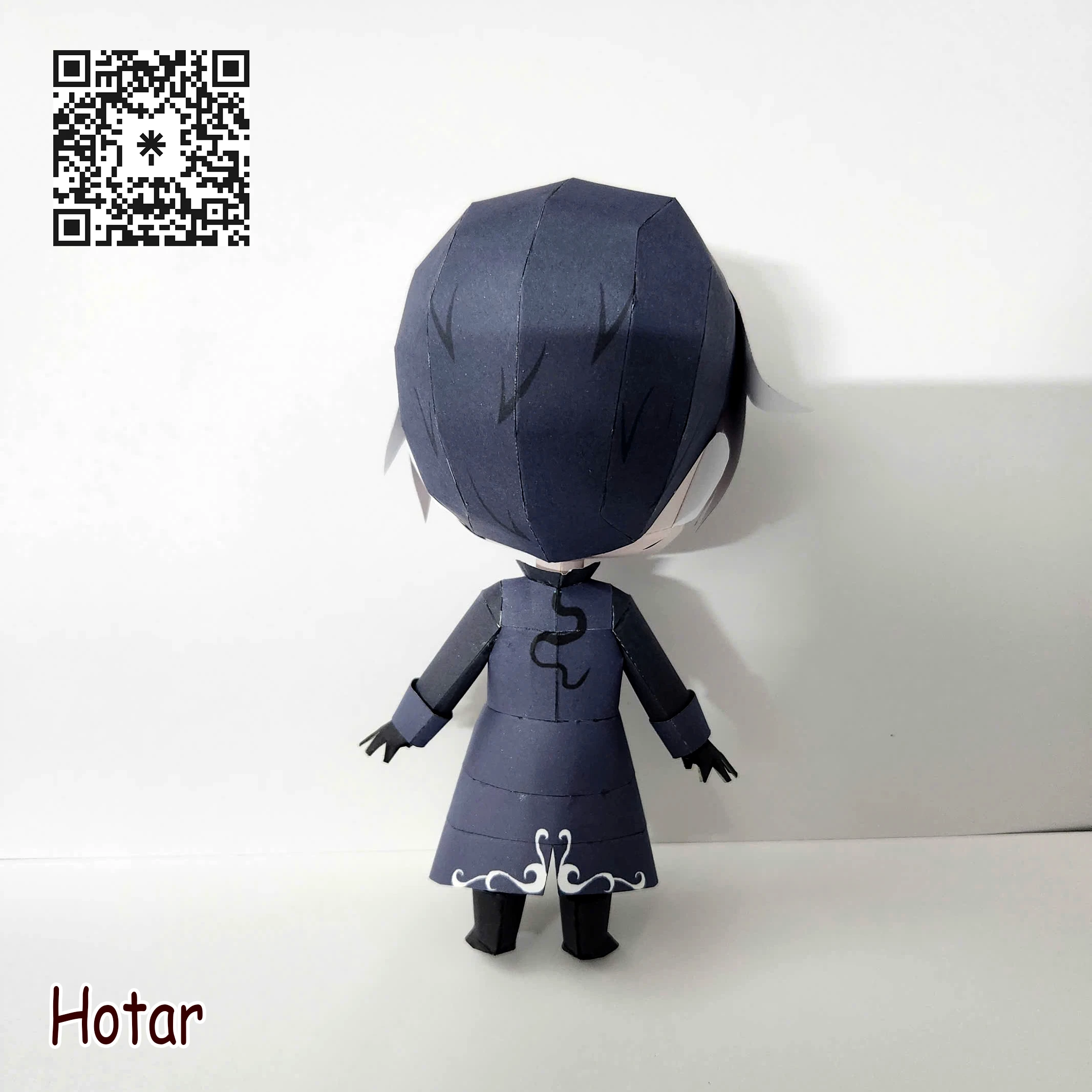 [Identity V] Noir (Seer) chibi papercraft