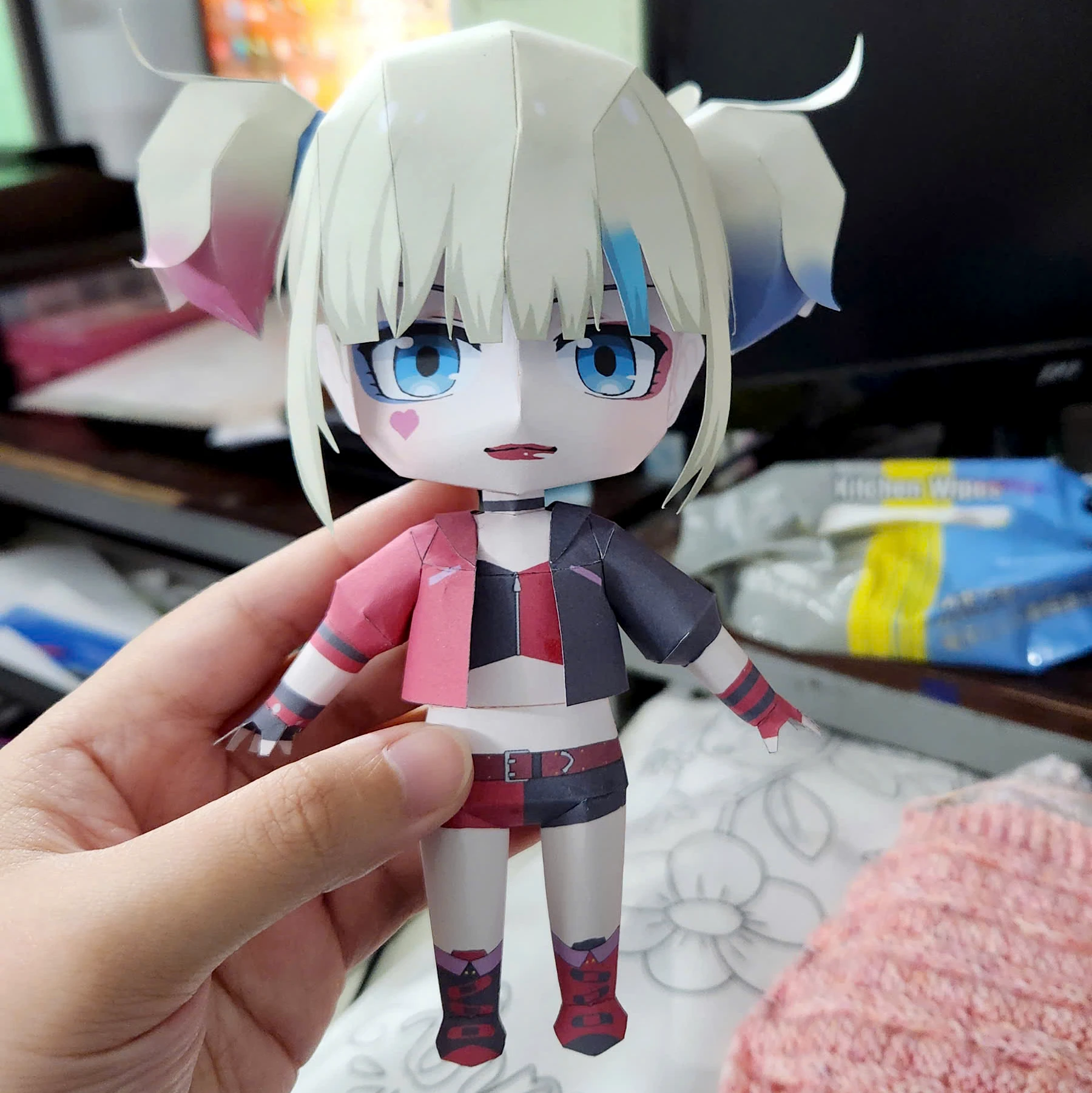 [Suicide Squad Isekai] Harley Quinn chibi papercraft