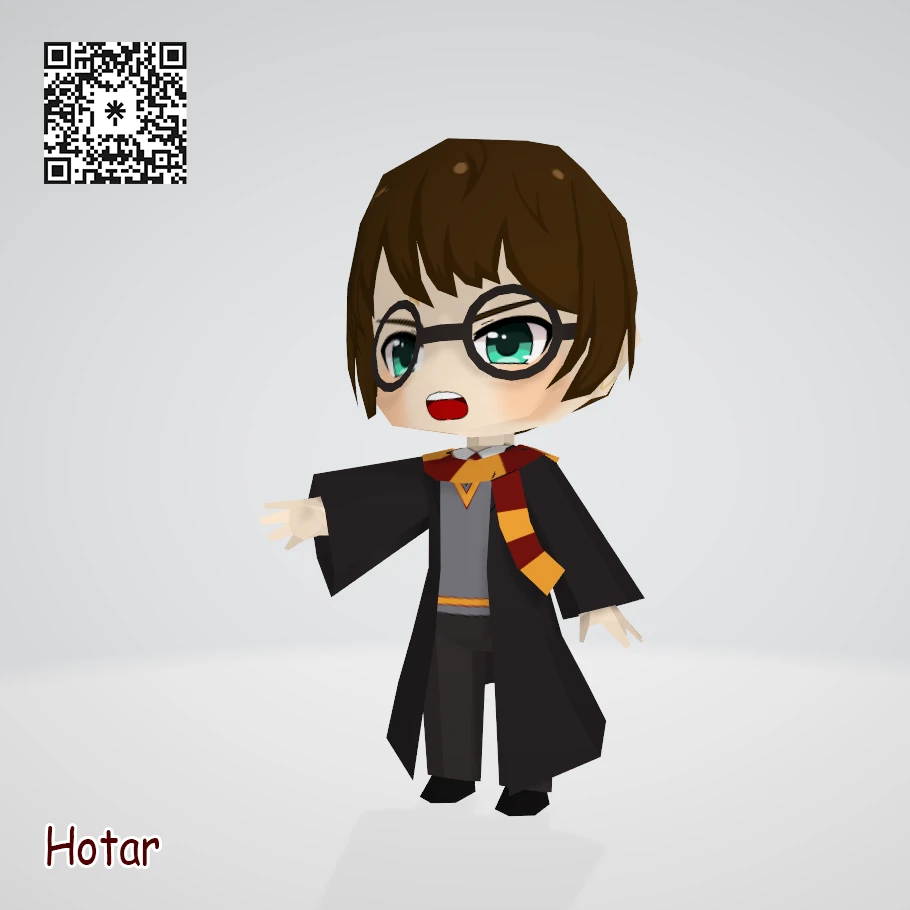 [Harry Potter] Harry Potter Chibi Papercraft