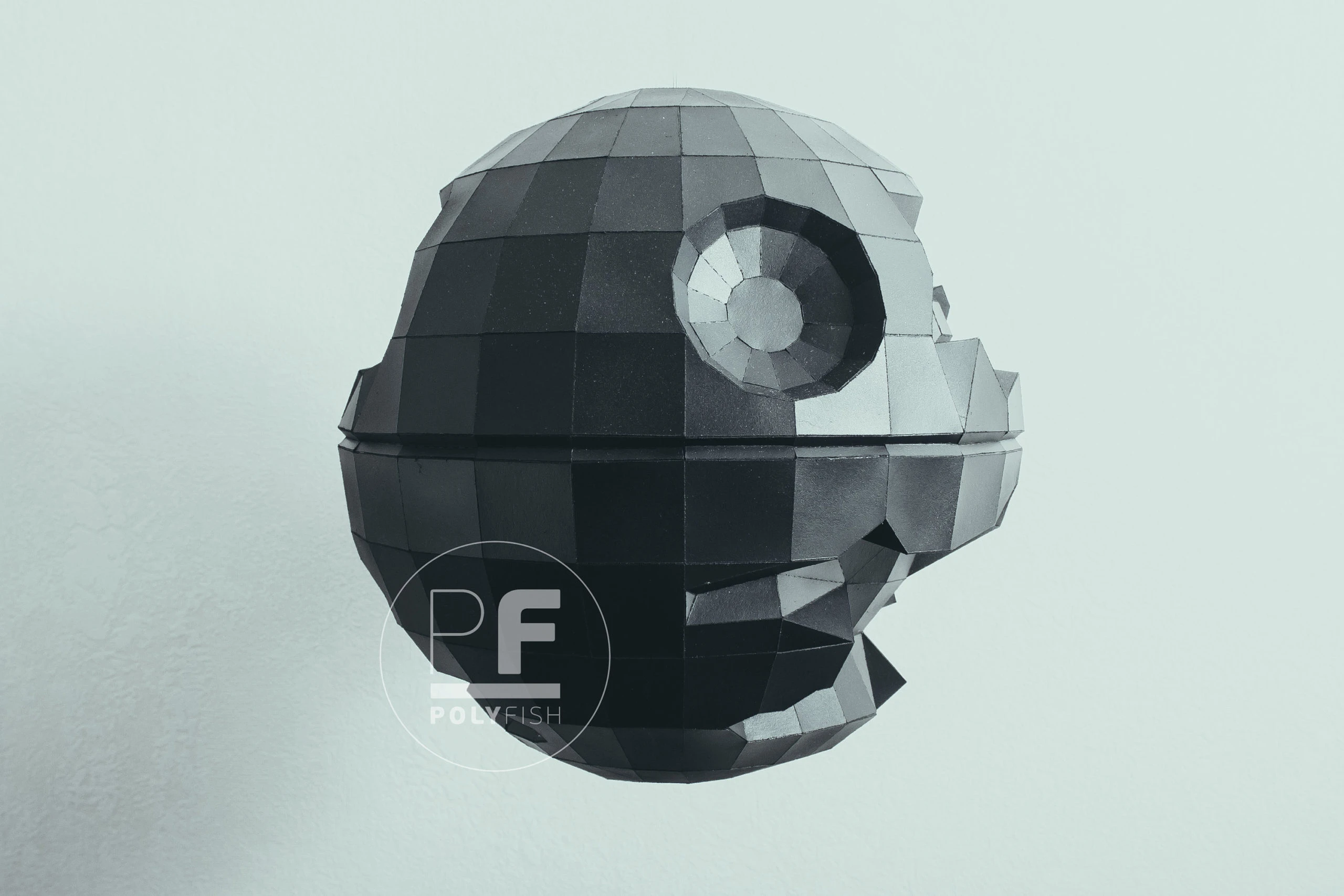 Death Star I and Death Star II, Star Wars  PDF Template, Low Poly, Paper Sculpture, DIY, Pepakura Pattern, Handmade, Papercraft, Lowpoly, Lowpoly Papercraft