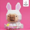 Easter Capybara Low Poly Papercraft Template Pepakura PDF DIY Handmade