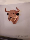 Angry Trophy Papercraft Template - Low Poly, Pepakura PDF, DIY Handmade, Home Decoration, Creative Gifts Angry Trophy Papercraft Template - Low Poly, Pepakura PDF, DIY Handmade, Home Decoration, Creative Gifts