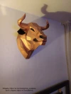 Angry Trophy Papercraft Template - Low Poly, Pepakura PDF, DIY Handmade, Home Decoration, Creative Gifts Angry Trophy Papercraft Template - Low Poly, Pepakura PDF, DIY Handmade, Home Decoration, Creative Gifts