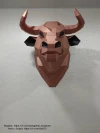 Angry Trophy Papercraft Template - Low Poly, Pepakura PDF, DIY Handmade, Home Decoration, Creative Gifts Angry Trophy Papercraft Template - Low Poly, Pepakura PDF, DIY Handmade, Home Decoration, Creative Gifts