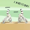 Spider Lemur Papercraft, Lowpoly Papercraft, Fovea - Papercraft - Nonitt