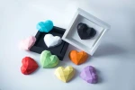 Paper Heart in Frame Decor Low poly Papercraft, DIY, PDF