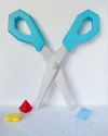 Low Poly Giant Scissors Papercraft Template | DIY 3D Oversized Craft Tool Sculpture | Studio & Craft Room Decor