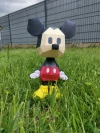 Mickey Mignon (Mickey Mouse) Chibi Papercraft, Lowpoly Papercraft, Fovea - Papercraft - Nonitt