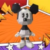 Mickey Mignon (Mickey Mouse) Chibi Papercraft, Lowpoly Papercraft, Fovea - Papercraft - Nonitt