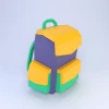 Low Poly Backpack Papercraft Template | DIY 3D Geometric Rucksack Sculpture | Travel Decor & Student Gift