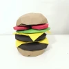 Burger papercraft. With this purchase you get PDF digital downloadable files for this DIY (do it yourself) paper sculpture.