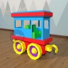 Train Toy PDF Template, Low Poly, Paper Sculpture, DIY, Pepakura Pattern, Handmade, Papercraft, Lowpoly, Lowpoly Papercraft Train Toy PDF Template, Low Poly, Paper Sculpture, DIY, Pepakura Pattern, Handmade, Papercraft, Lowpoly, Lowpoly Papercraft