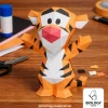 Winnie the Pooh and Friends Low Poly Papercraft Template Pepakura PDF DIY Handmade