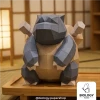 Pokemon Blastoise Basic Low Poly Papercraft Template Pepakura PDF DIY Handmade