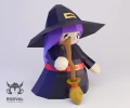 WITCH, Papercraft, Template, DIY, Paper, Low Poly, Holiday, 3D Model, Pdf Low Poply, October, Carnival, Halloween