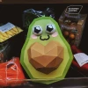 Papercraft 3D Avocado Template