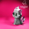 Marie, The Aristocats Low Poly Papercraft Template Pepakura PDF DIY Handmade