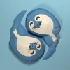 Yin Yang Seals Papercraft Low Poly Decoration, PDF Template, DIY Paper 3D CumulusCraft