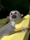 Monkey on Banana Papercraft Low Poly Decoration, PDF Template, DIY Paper 3D CumulusCraft Monkey on Banana Papercraft Low Poly Decoration, PDF Template, DIY Paper 3D CumulusCraft