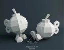 Bob-omb, DIY, Papercraft, PDF, Low Poly, 3D model, Craft, Paper, Mario, Retro Game, Nes, Snes, GBA, Gb, Room Decor Bob-omb, DIY, Papercraft, PDF, Low Poly, 3D model, Craft, Paper, Mario, Retro Game, Nes, Snes, GBA, Gb, Room Decor