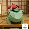 Pokemon Venusaur Basic Low Poly Papercraft Template Pepakura PDF DIY Handmade