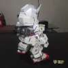 SD RX-78-2 Papercraft, ALEX LM, High Quality PDF Files, Robot 3D Model