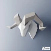 Ram Papercraft, DIY Paper Sculpture, Wall Decor, Low Poly Papercraft