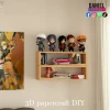 Pain Chibi, Anime Template, DIY 3d Model, FanArt, Paper Sculpture, Low Poly, Pepakura, Craft, Manualidad, Paper Art