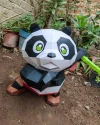 Kung Fu Panda: Po Panda Low Poly Papercraft