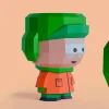 Kyle Broflovski 3D Digital Template PDF | DIY Papercraft | South Park | Instant Download |