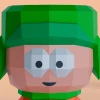 Kyle Broflovski 3D Digital Template PDF | DIY Papercraft | South Park | Instant Download |