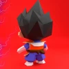 Vegeta 3D Digital Template PDF | DIY Papercraft | Dragon Ball | Instant Download |