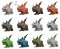 Gargoyle 3D Decor Low poly Papercraft, DIY, PDF