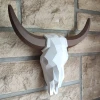 Crane Bison (Skull Bison Head) Papercraft, Lowpoly Papercraft, Fovea - Papercraft - Nonitt