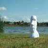 Easter Island heads Moai statue, Instant Pdf download, papercraft printable DIY pdf template