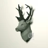 Deer Trophy Papercraft Low Poly Decoration, PDF Template, DIY Paper 3D CumulusCraft