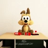 Wile E. Coyote Baby PDF Template, DIY 3d Model, FanArt, Paper Sculpture, Low Poly, Pepakura, Craft, Manualidad, Paper Art