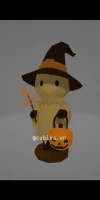 Ghost Papercraft Template | DIY 3D Low Poly Scarecrow Ghost | Halloween Pumpkin & Fall Decor | Unique Gift