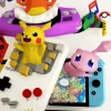 Pokemon Game Console PDF Template, DIY 3d Model, FanArt, Paper Sculpture, Low Poly, Pepakura, Craft, Manualidad, Paper Art