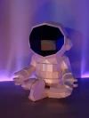 Astronauts Yoga Meditate Low Poly Papercraft