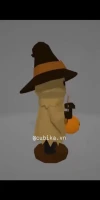 Ghost Papercraft Template | DIY 3D Low Poly Scarecrow Ghost | Halloween Pumpkin & Fall Decor | Unique Gift